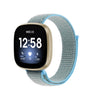 Para la banda de reloj de bucle de nylon 3 nylon (Lake Blue)