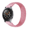 Banda de reloj de tejido de nylon universal de 22 mm (rosa)