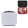 ls-S004 Bolsa de almacenamiento portátil impermeable para drones para DJI Mavic Mini 2 (plata + forro rojo)