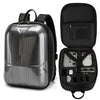 Mochila impermeable Hombros Bolsa de almacenamiento de concha de tortuga para DJI Mavic Mini 2 (Forro negro)