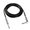 TC048SL Cable de audio de guitarra eléctrica con enchufe recto de 6,35 mm, longitud del cable: 10 m