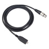 TY18 USB-C / Type-C macho a Cannon hembra Cable de grabación de micrófono, longitud del cable: 2 m
