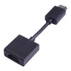 Adaptador convertidor de línea de extensión chapado en oro giratorio macho a hembra 4K HDMI