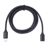 Cable extendido de alimentación PD tipo C / USB-C macho a hembra, longitud: 1,5 m