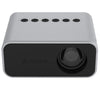T500 1920x1080p 80 LUMENS Portable Mini Home Theatre LED Proyector digital HD sin control remoto y adaptador (blanco)
