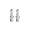 Bexin LS036 2pcs de acero inoxidable Tornillos de 3/8 pulgadas para trípode SLR