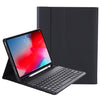 YT102B Candy Color Color Feel Textura Redonda de teclado Bluetooth Case de cuero para iPad 10.2 2020 y 2019 / Air 2019 / Pro 10.5 pulgadas (negro)