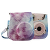 Bolso de la cámara de la serie pintada con la correa para el hombro para Fujifilm Instax Mini 11 (azul pastel)