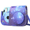 Bolso de la cámara de la serie pintada con la correa para el hombro para Fujifilm Instax Mini 11 (brillante cielo estrellado)