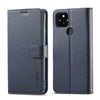 Para OPPO REALME C21 / C20 LC.IMEEKEE TEXTURE TEXTURE HORIZONTAL Funda de cuero, con soporte y tragamonedas y billetera (azul)