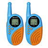 1 par VETEVIS RT-35 0.5W FRECUENCIA DE LA EU 446MHZ 8CHS LOS NIÑOS PANTALLA WALKIE TALKIE (AZUL)