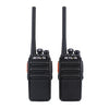 1 par VETEVIS RT24 Frecuencia de la UE PMR 446 / 400-470MHZ 16CHSCHS Radio de dos vías Handheld Walkie Talkie, Enchufe de la UE (Negro)