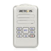 RETEVIS RT20 2W 400-470MHZ 16CHS MINI RADIO FM RADIO DE DIOS WAY WALKIE TALKIE, ENCHUFE (SILLA)