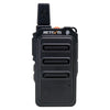 1 par VETEVIS RT19 22CHS FRS FRS RADIO RADIO Handheld Walkie Talkie, Tapón de los Estados Unidos (Negro)