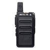 1 par VETEVIS RT19 PMR446 16CHS Radio de dos vías Handheld Walkie Talkie, Enchufe de la UE (Negro)