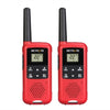 1 par VETEVIS RT49B 0.5W FRECUENCIA DE EE. UU. 462.5500-467.7125MHZ 22CHS FRS FRS RADIO RADIO HANDHELD WALKIE TALKIE, Tapón de los Estados Unidos (rojo)