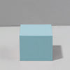 7 x 7 x 6 cm cubo geométrico cuboide Color sólido fotografía foto de fondo mesa tiro accesorios de espuma (azul claro)