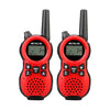 1 par VETEVIS RT638 Frecuencia de la UE PMR446 16CHS Licenciatura Sin Licencia Niños Handheld Walkie Talkie (Rojo)