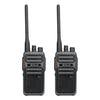 1 par VETEVIS RB17 462.5500-462.7250MHZ 16CHS FRS Licenciatura Free Free Way Radio Handheld Walkie Talkie, Tapón de los Estados Unidos (Negro)