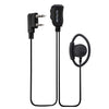 RETEVIS K-316 2 PIN DAPORTE DAPORTE MICRÓFONO DE AURÍFICA DE AJUSTE PARA H-777 / RT-5R / RT1 / RT2 / RT5 / 888S / UV5R