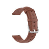 Para Huawei Watch 3/3 Pro 22 mm de cuero redondo de cuero de cola redonda (marrón)