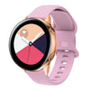 Para Huawei Watch 3 / Watch 3 Pro interno de la banda de reloj de silicona de hebilla inversa, tamaño: 22 mm (púrpura)