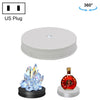 Pantalla giratoria giratoria giratoria giratoria eléctrica de 30 cm LED LED TURIDO DE VIDEO LED TurnTable, enchufe de alimentación: 110 V Conecte (blanco)
