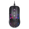 HXSJ A904 RGB Light Macro Programación de juegos mecánicos para juegos con cable (negro)