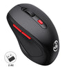 HXSJ T67 2.4G Simple Style Ratón inalámbrico (negro)