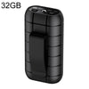 B800li Clip-on HD Reducción de ruido Recording Pen, Soporte TF Tarjeta y grabación de una tecla y OTG, Capacidad: 32GB (Negro)