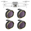 JSR para FIMI X8 Mini Drone 4 en 1 ND8PL + ND16PL + ND32PL + kit de filtro de lentes de lente ND64PL