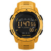 North Edge Mars Hombres Luminoso Digital Impermeable Smart Sports Watch, Soporte Reloj de alarma y Cuenta regresiva y Modo Deportivo (Amarillo)