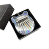 Mini deslumbramiento acrílico 8 tono thumb Piano Kalimba Instrumentos musicales (Oso)