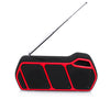 NewRixing NR-5011FM Bluetooth portátil al aire libre, admite la tarjeta de compra / TF de manos libres / disco FM / U (rojo)