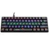 HXSJ V900 61 Teclas Fresco Iluminación Efecto mecánico teclado cableado (negro)