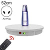 52 cm Control remoto de la pantalla giratoria giratoria eléctrica del soporte de la plataforma giratoria de los accesorios de disparo TurnTable, carga de carga, enchufe de alimentación: enchufe de AU (blanco)