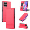 Para honrar X30i AZNS Magnetic Becertic TEXTURE HORIZONTAL FLIP DE CUERO CUCHE (ROJO)