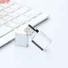 Crystal Flash Light Emitiendo USB 2.0 Flash Drive Car Music USB Flash Drive, Capacidad: 16GB (Blanco)