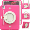 Para iPad Pro 11 2022/2021 TPU + PC Tablet Case (Rosa roja)