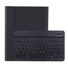 C-098B Candy Color Skin Feel Texture Bluetooth Keyboard Case de cuero con soporte para bolígrafo para iPad Air 4 10.9 2020 / Air 5 10.9 2022 (negro)