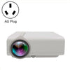 YG530 LED Pequeño proyector de espejo inalámbrico 1080P, enchufe de alimentación: enchufe AU (blanco)