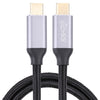 Macho USB-C / TYPE-C A USB-C / TYPE-C Male Thunderbolt 3 Cable de datos, longitud del cable: 1m