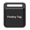 Findmy Tag Square Smart Bluetooth Anti- Perdido Localizador de alarma Tracker (Negro)