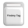 Findmy Tag Square Smart Bluetooth Anti- Perdido Localizador de alarma Tracker (blanco)