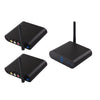 Transmisor de audio y vídeo inalámbrico Measy AV530-2 de 5,8 GHz + 2 receptores, alcance de transmisión: 300 m, enchufe australiano (negro)