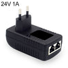 Enrutador de 24V 1A AP AP Wireless Poe / LAD Power Adapter (enchufe de la UE)