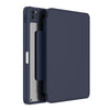 Mutural Jianshang Series Tablet Leather Smart Case para iPad Air 2022 /2020 10.9 / Pro 11 (azul oscuro)