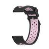 Para Garmin Forerunner 245 Strap de dos tonos (negro + polvo)
