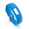 Para Garmin Vivofit 4 Banda de reloj de silicona integrada Gloss & Color (Sky Blue)