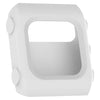 Para caja de reloj de silicona POLAR V800 (blanco)